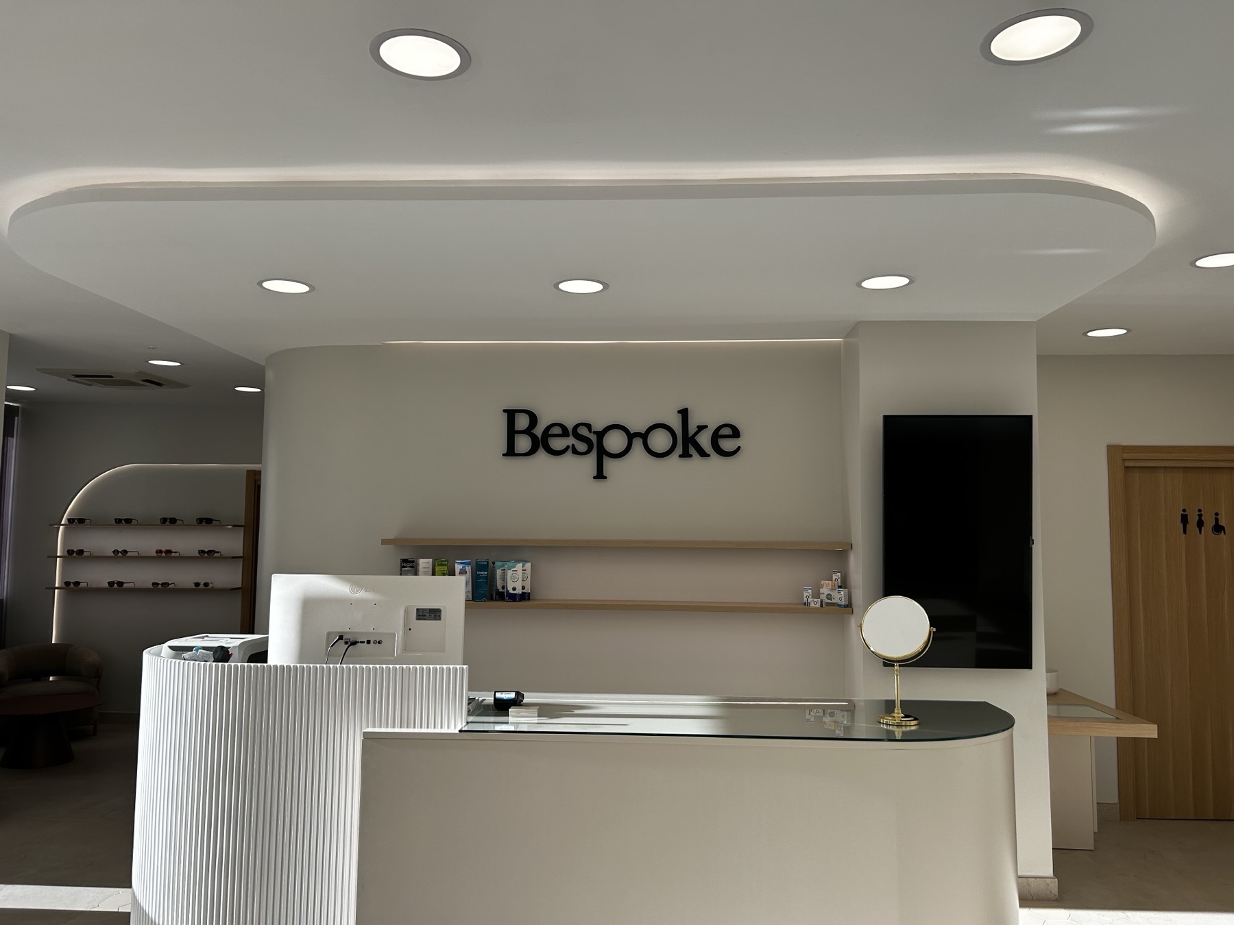 Recepción del atelier Bespoke
